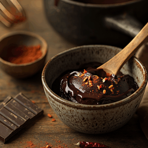 Spicy Chocolate Sensation A Cool Twist on Dessert