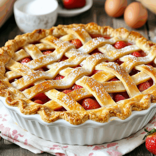 Strawberry Rhubarb Pie
