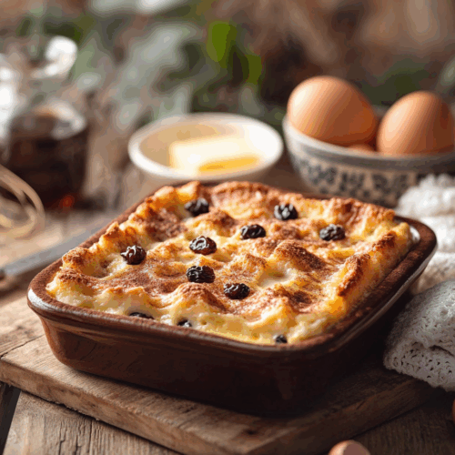 Classic Bread and Butter Pudding