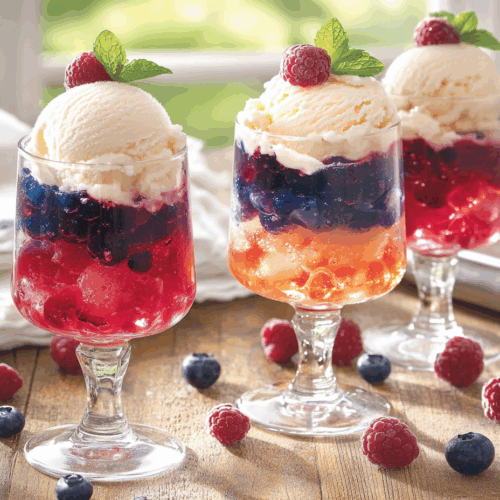 Jelly and Ice Cream Delight