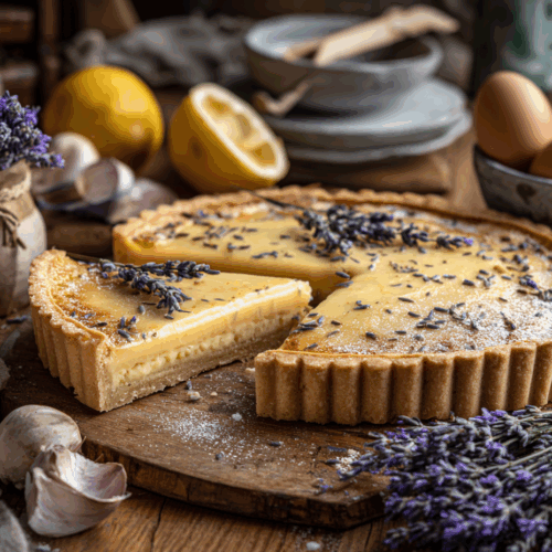 Lemon Lavender Tart