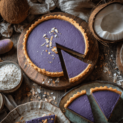 Ube Custard Tart