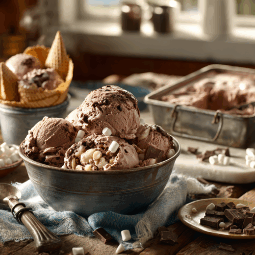 Rocky Road Ice Cream