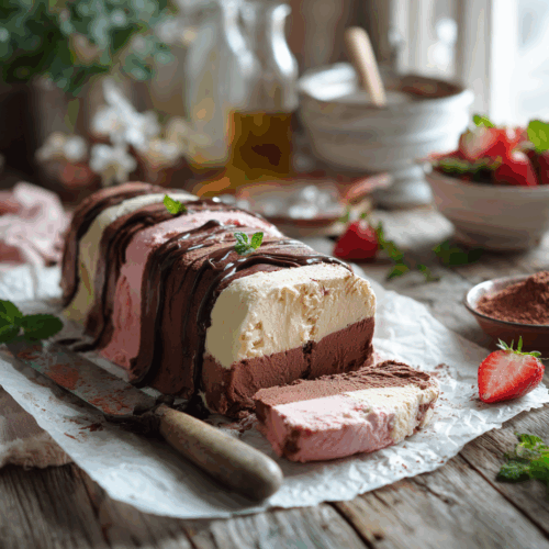 Neapolitan Ice Cream Delight