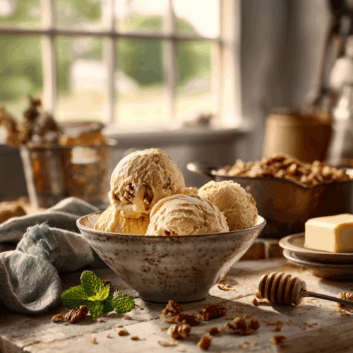 Butter Pecan Ice Cream