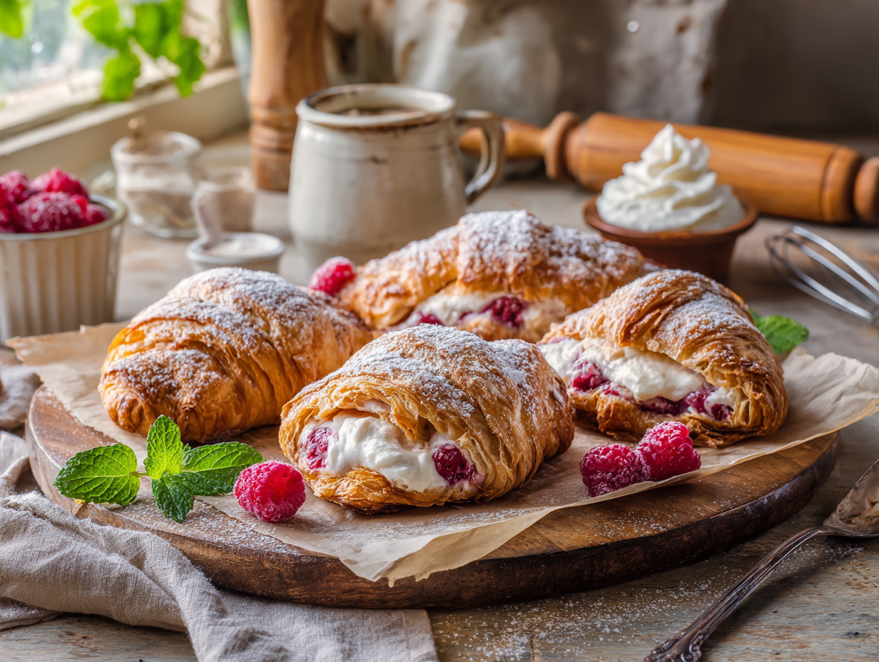 Stuffed Croissant Dessert