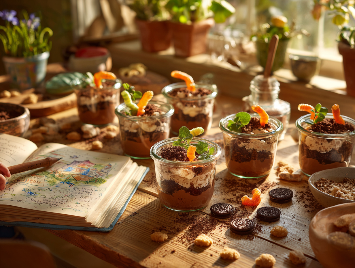 Chocolate Garden Dirt Dessert