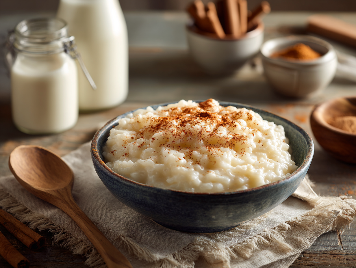Classic Creamy Rice Pudding