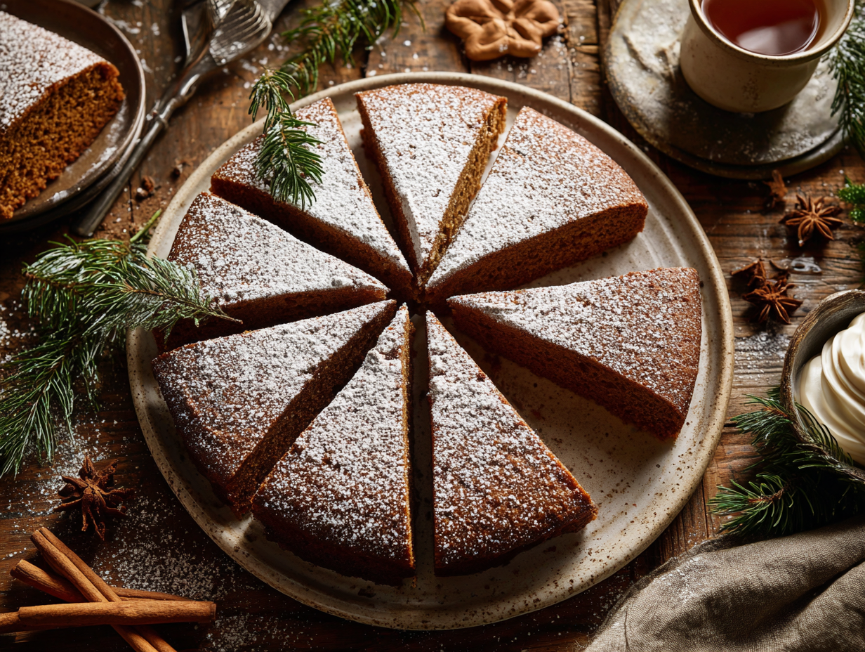 Classic Gingerbread Cake
