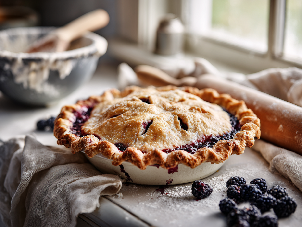 Classic Blackberry Pie