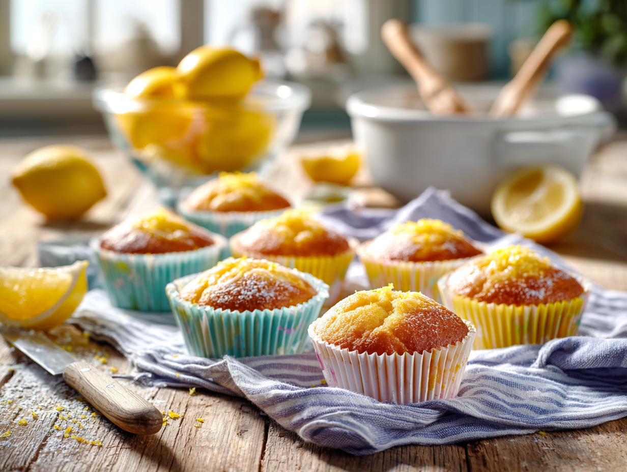 Zesty Lemon Cupcakes