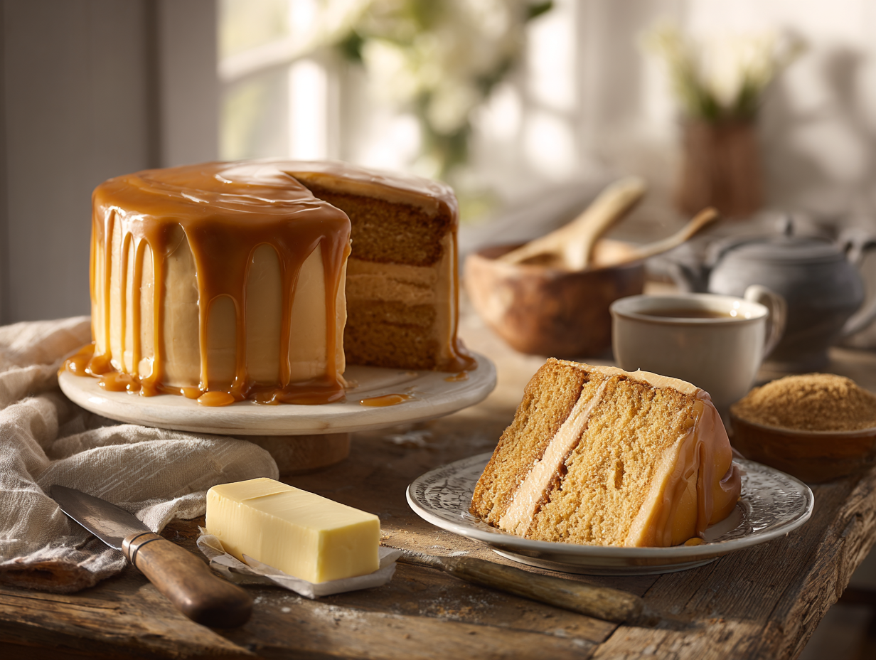 Rich Caramel Cake
