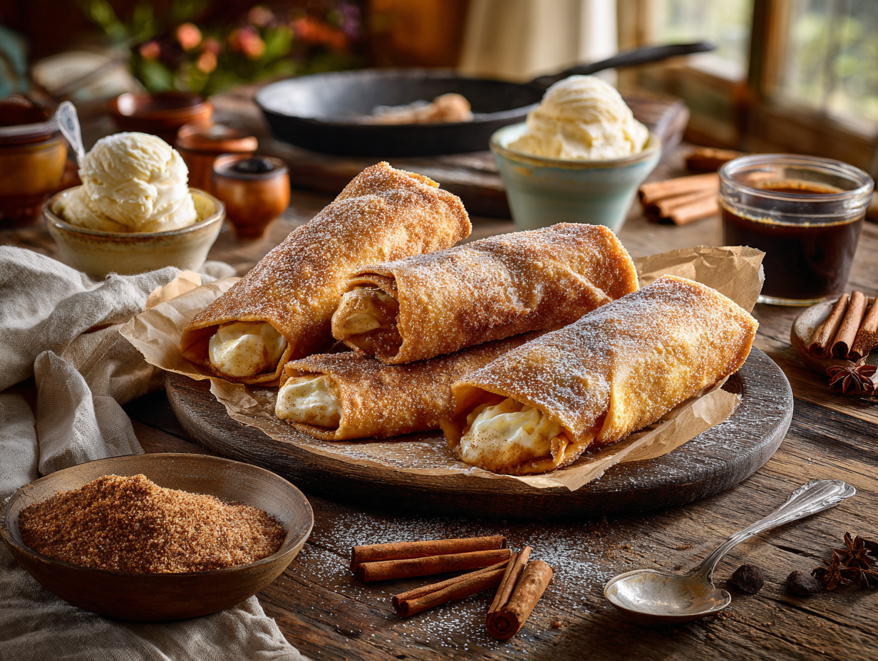 Dessert Chimichanga