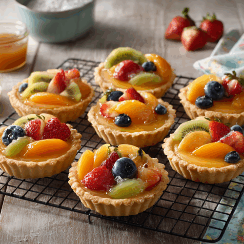 Exquisite Fruit Tarts