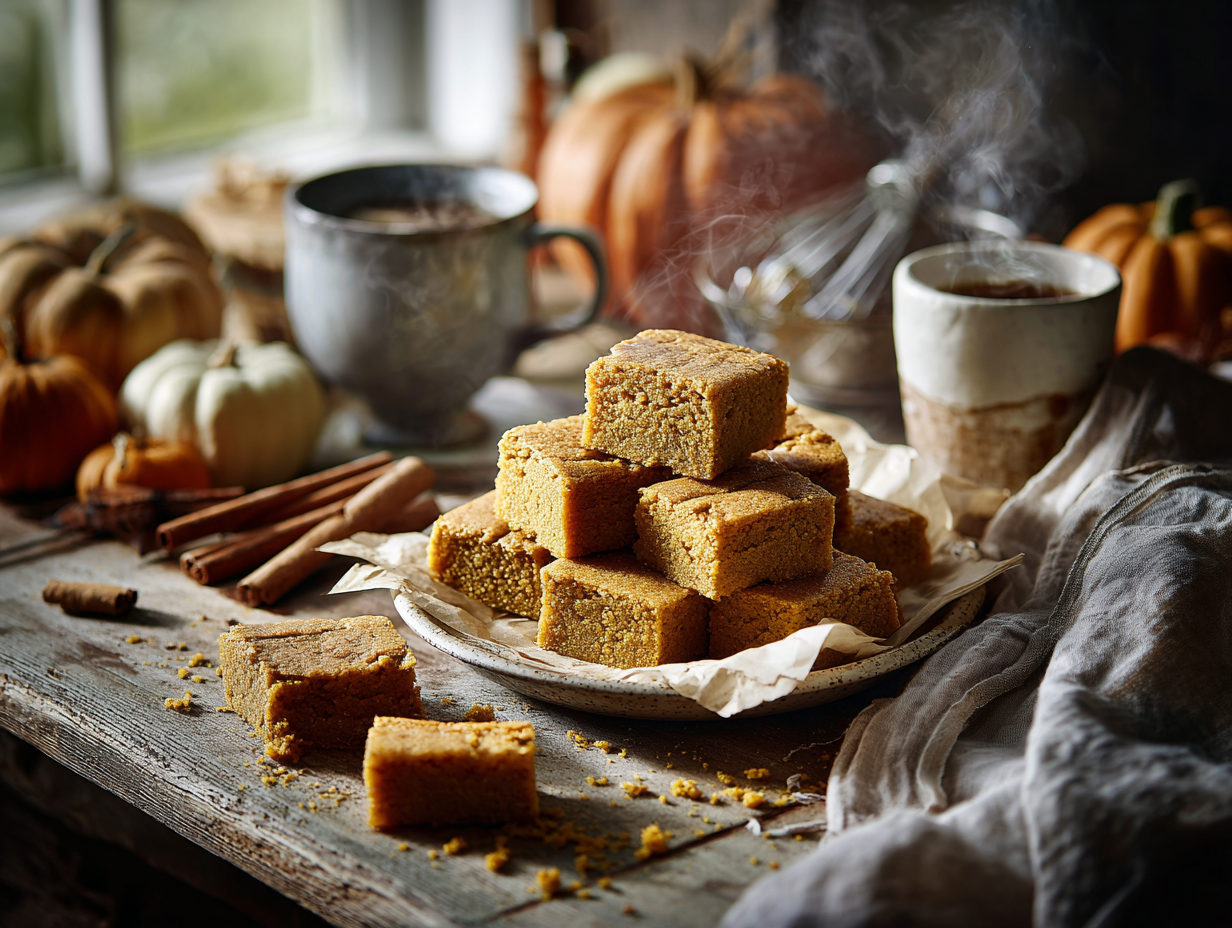 Spiced Pumpkin Bars