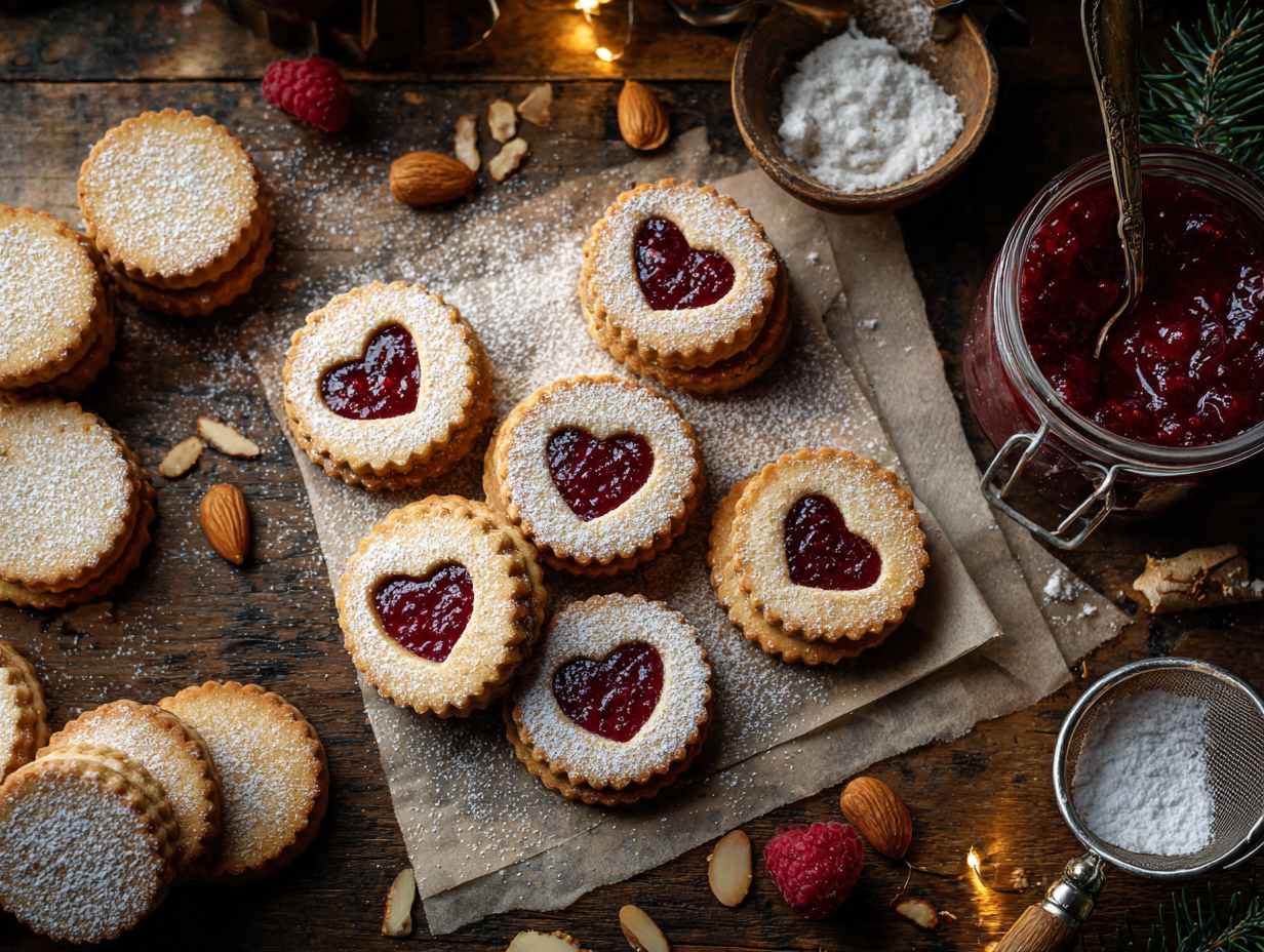 Classic Linzer Cookies