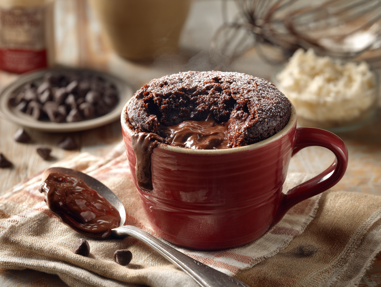 Chocolate Lava Mug Cake