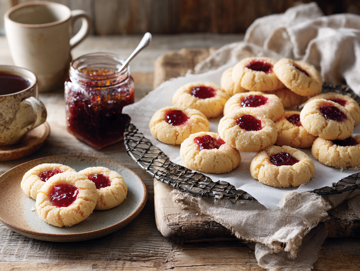Classic Thumbprint Cookies