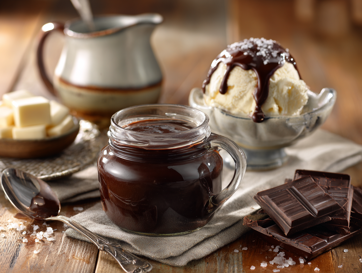 Decadent Hot Fudge Sauce