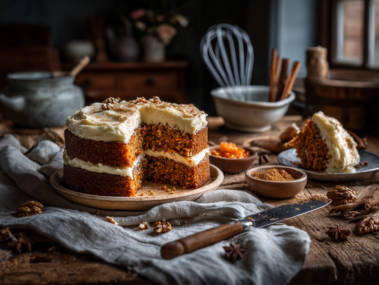 Moist Carrot Cake