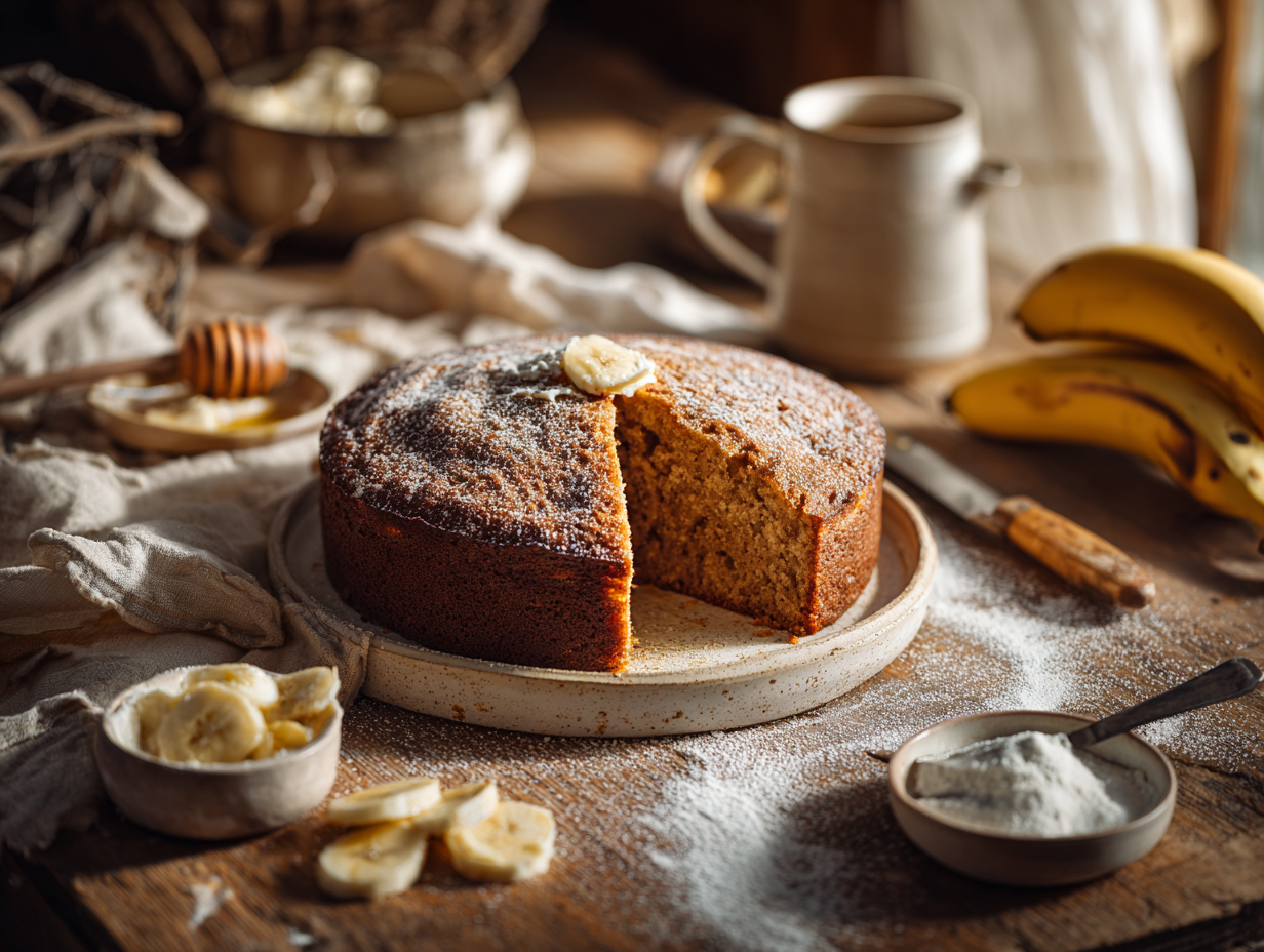 Decadent Banana Cake
