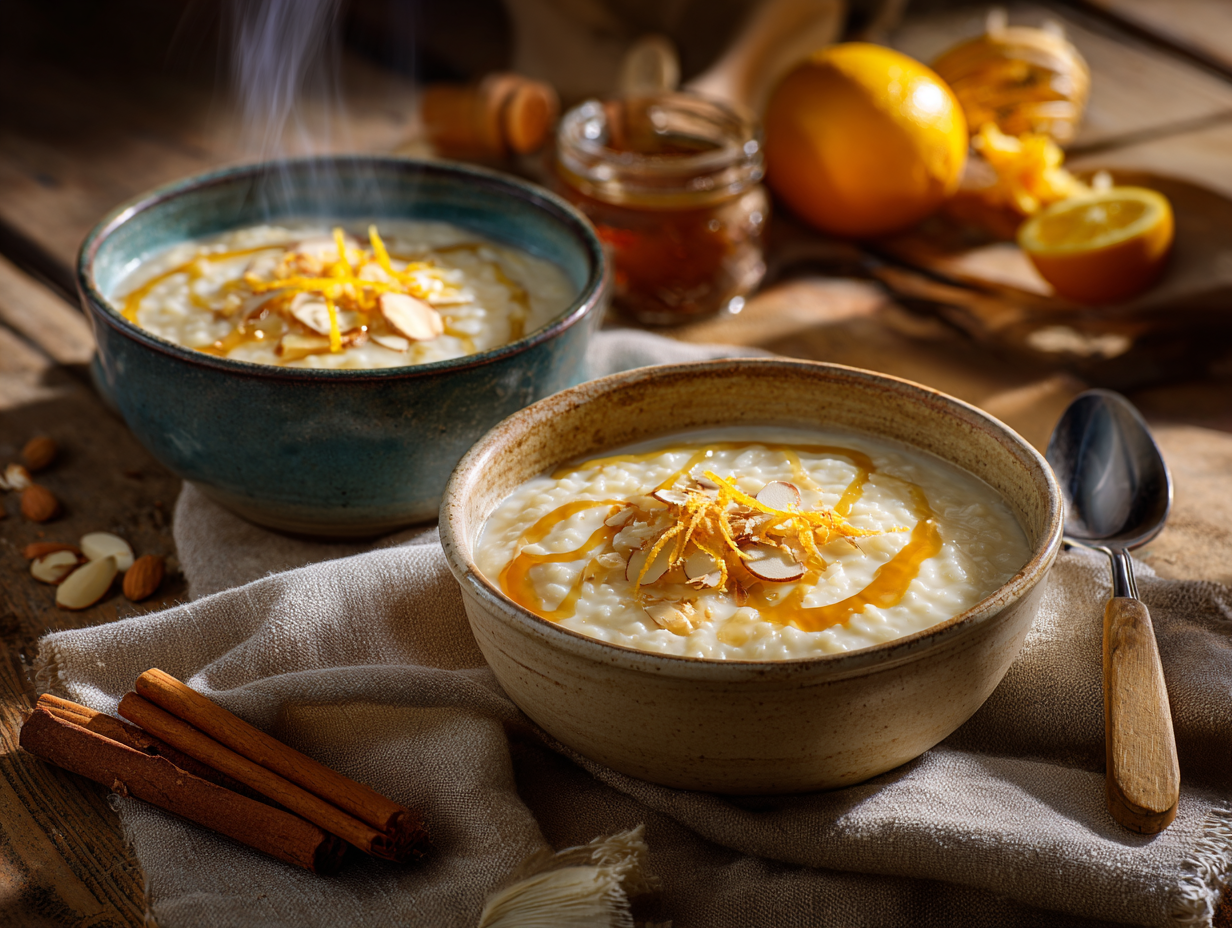 Classic Rice Pudding with a Citrus Twist