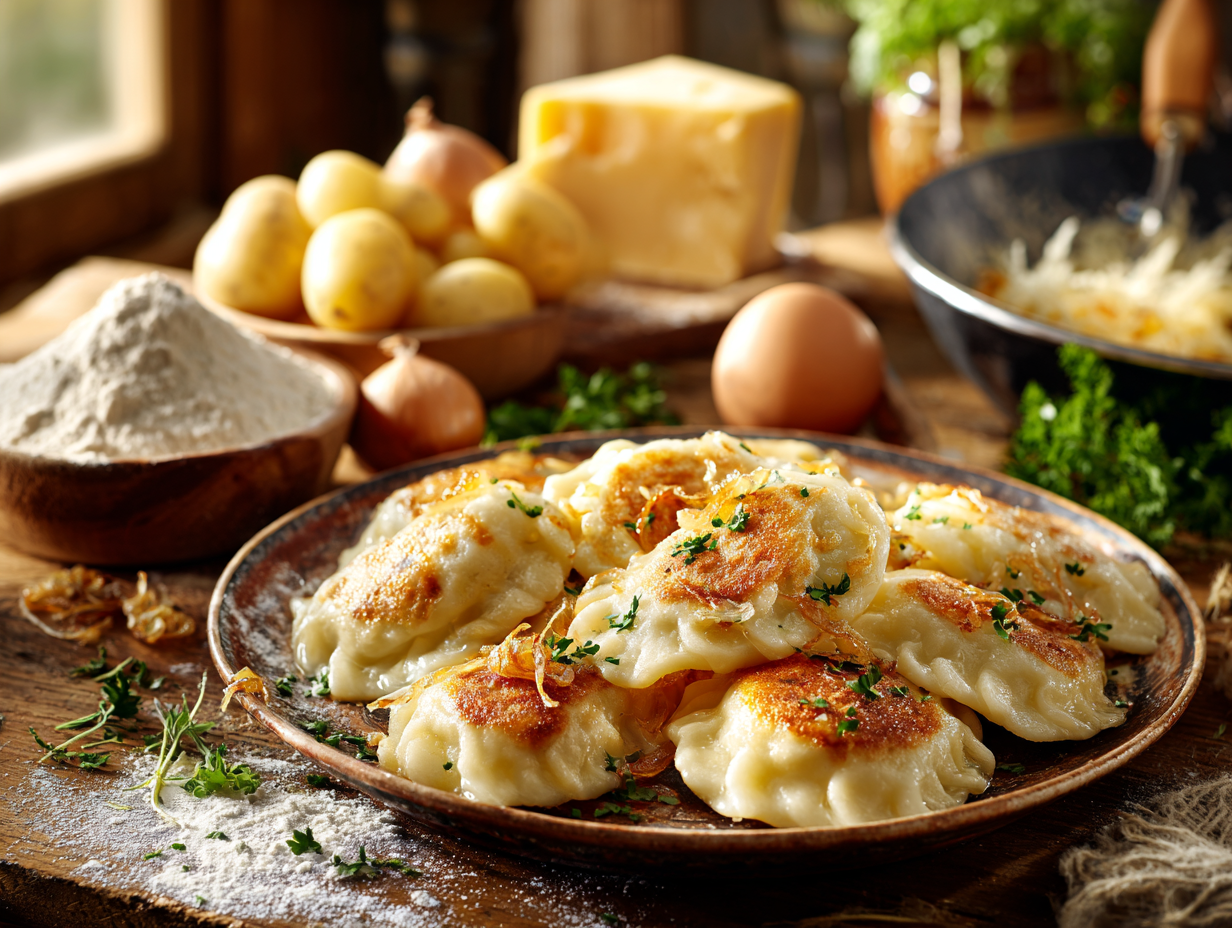 Classic Potato and Cheese Pierogi