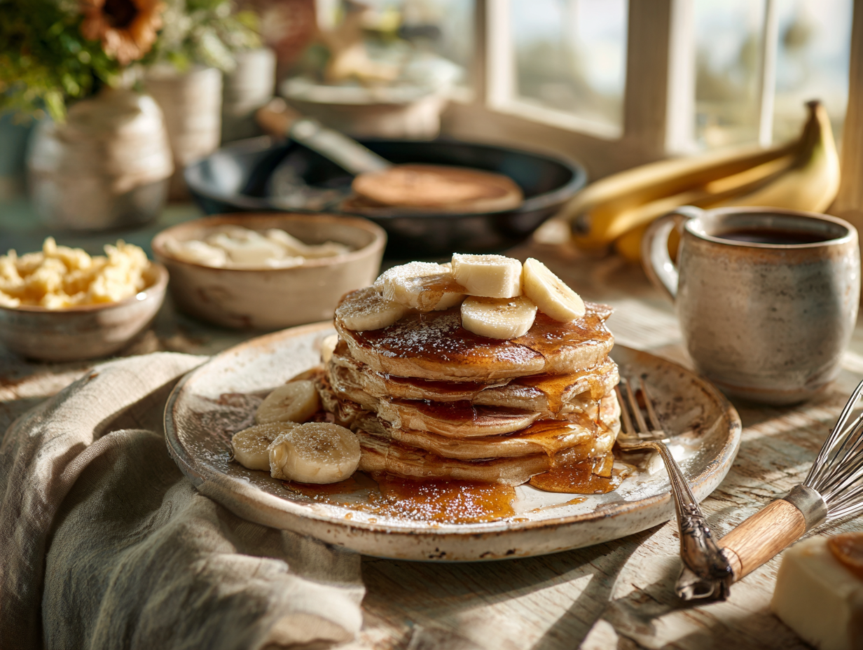 Classic Banana Pancakes