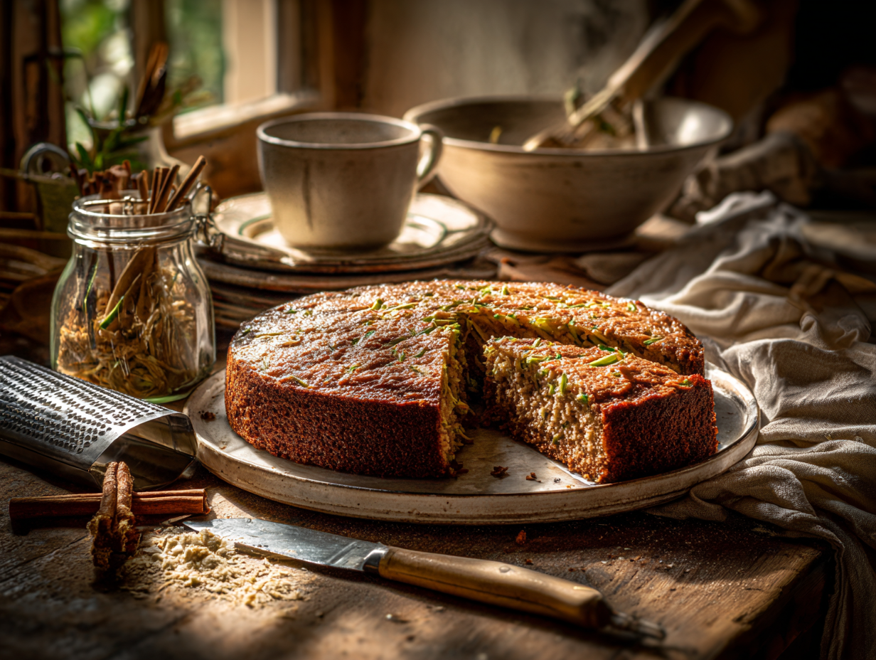 Delightful Zucchini Cake