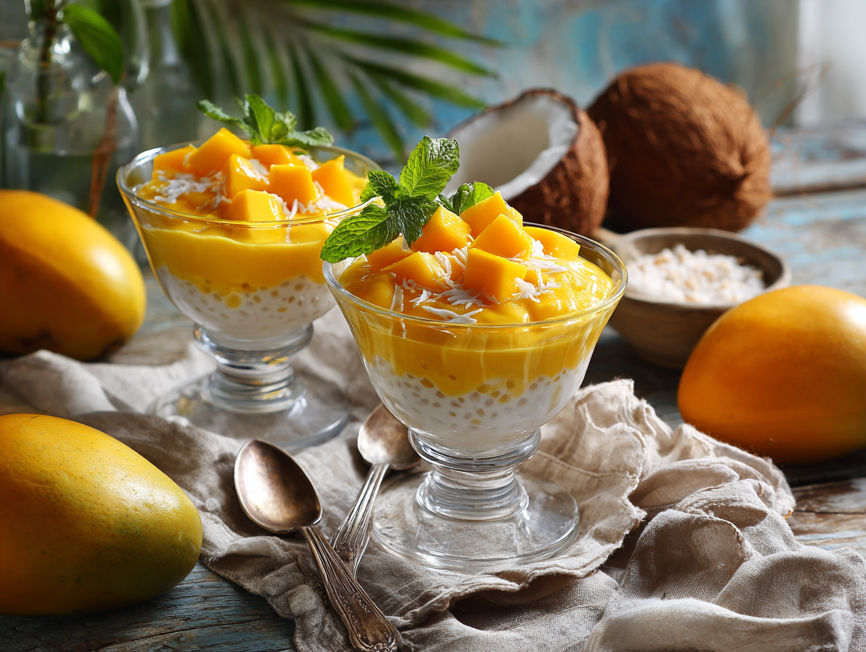 Mango Sago Dessert