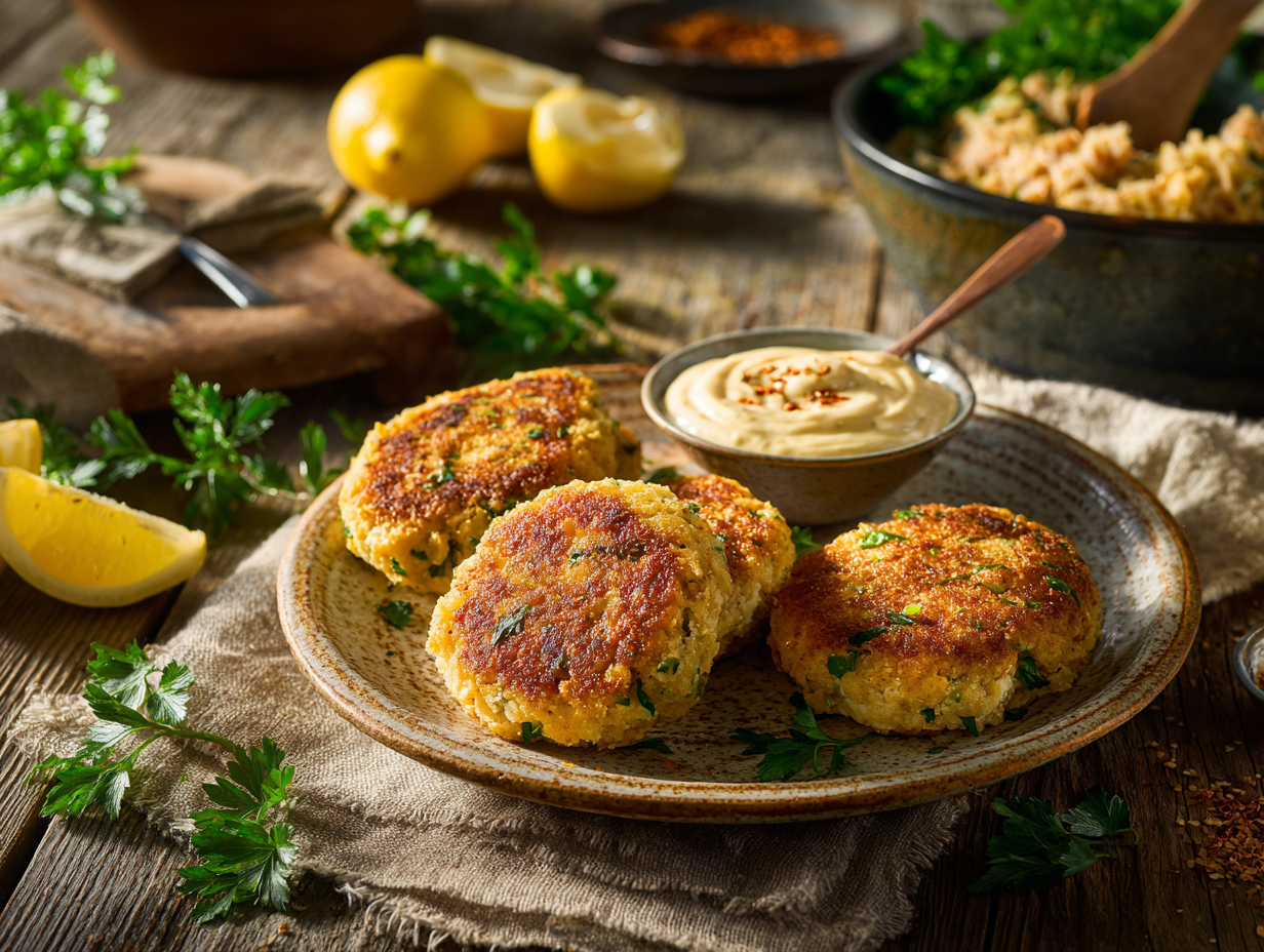 Savory Tuna Cakes