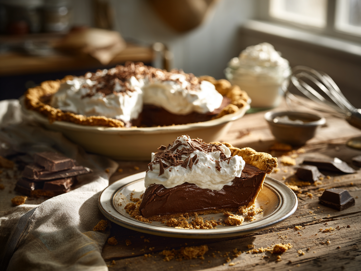 Decadent Chocolate Cream Pie