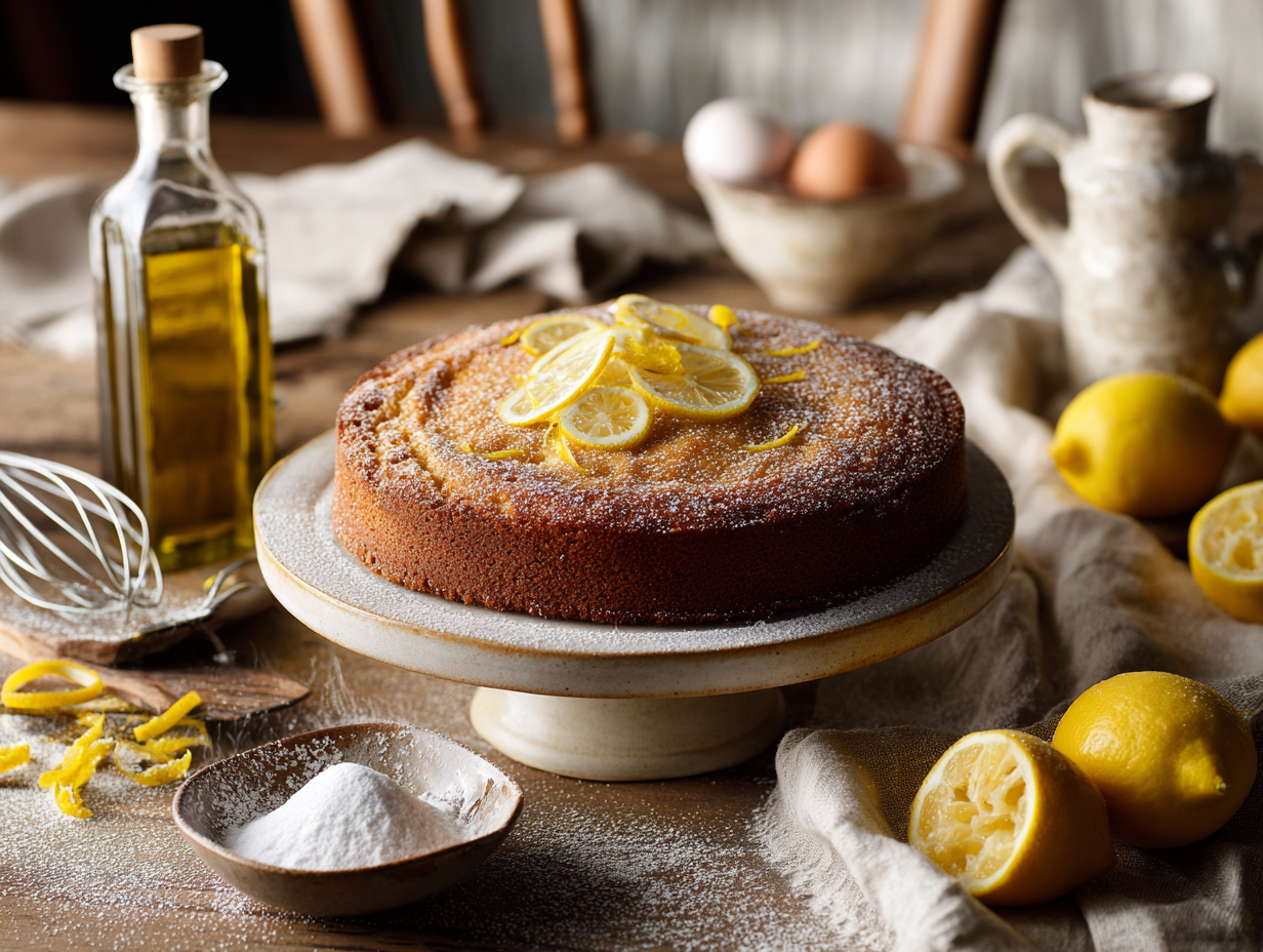 Lemon Olive Oil Cake