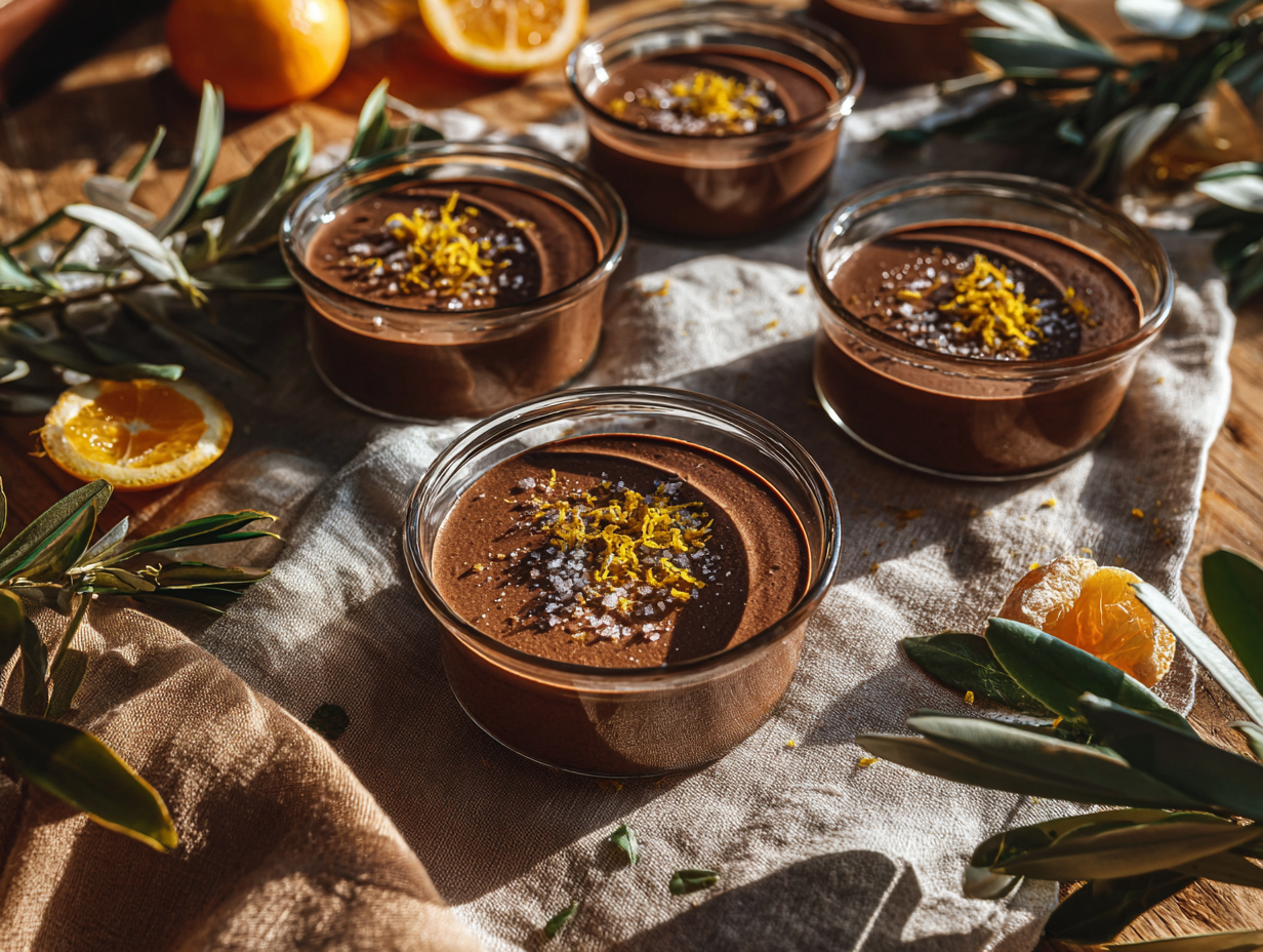 Chocolate Olive Oil Mousse