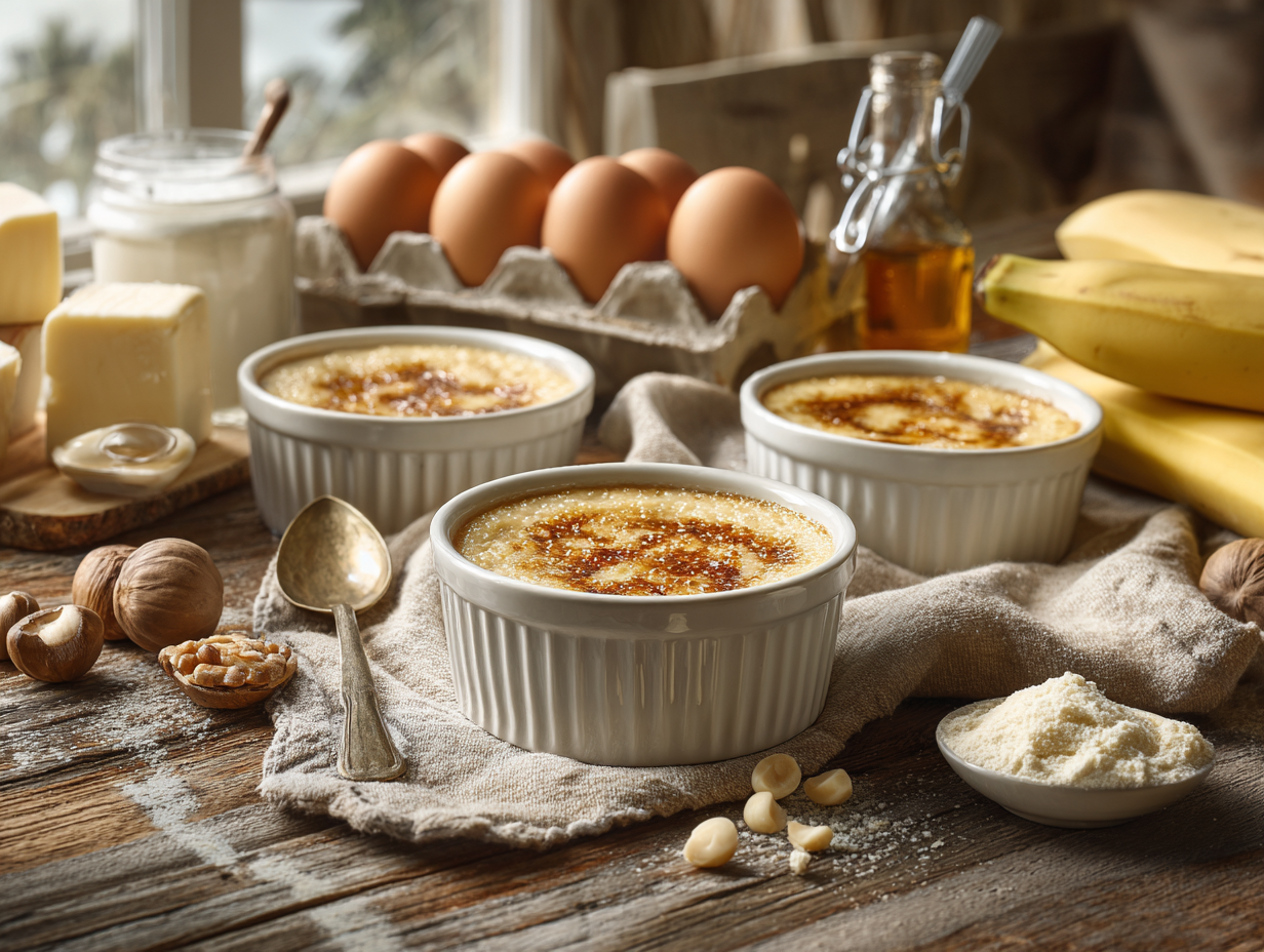Brown Sugar Banana Custard