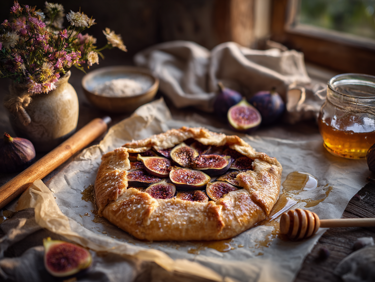 Fig and Honey Galette