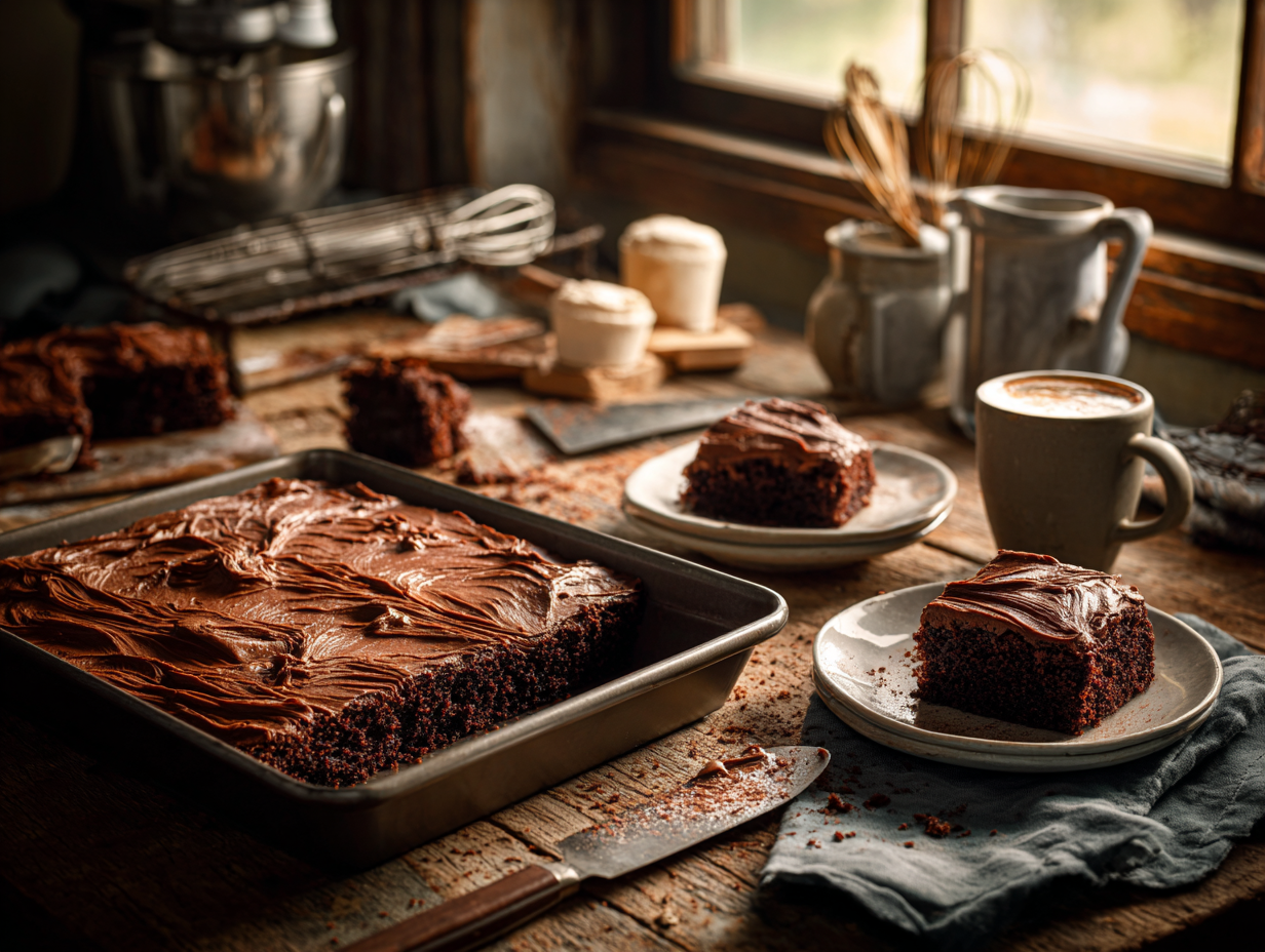 Decadent Chocolate Sheet Cake